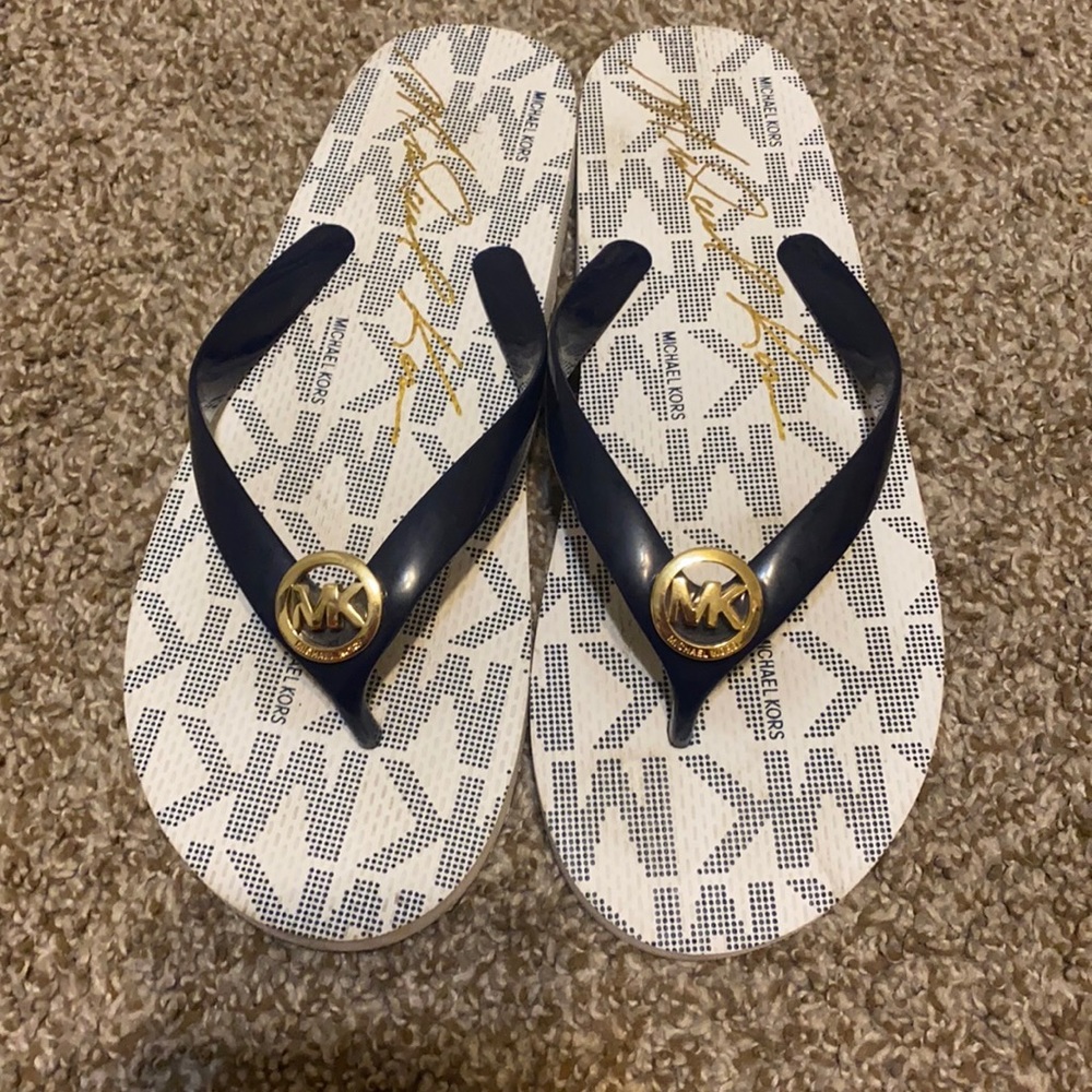 Michael Kors flip flops